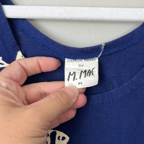 Printed dress Cotton Fields By M. Mac 1X - Picture 3 of 4